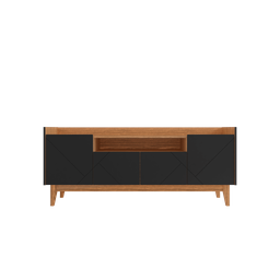 Rack Sala Adria para TV até 60 Polegadas c/ Pés de Madeira - 1