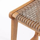Ver imagem 6 de Banqueta Alta Trama Stain Jatobá Corda Rami 106cm - 78573