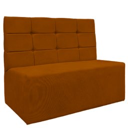 Sofá Canto Alemão Veludo Terracota - Montanaris Decor Md Montanaris Decor - 1