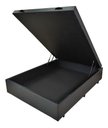 Ver mais imagens de Cama Casal Box Baú 138x188 Entrega Apenas Cidade Sao Paulo - Corino - Marrom