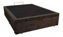 Ver imagem 4 de Cama Casal Box Baú 138x188 Entrega Apenas Cidade Sao Paulo - Corino - Marrom