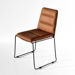 Cadeira Eva Empilhável Estrutura em Ferro Pintado Epóxi Preto Fino Móveis - 2 Cadeira Eva Empilhável Estrutura em Ferro Pintado Epóxi Preto Fino Móveis - 2