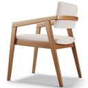 Ver imagem 3 de Kit 06 Cadeiras para Sala de Jantar Estar Living Giorgia B04 Linho Cru