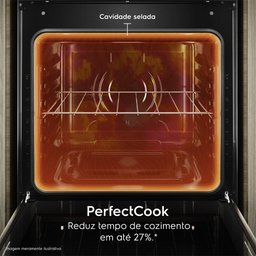 Forno de Embutir Elétrico Electrolux 80l Efficient com Perfectcook (oe8el) - 4