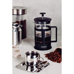 Cafeteira Francesa Tramontina em Vidro e Polipropileno Preto 1 L - 5