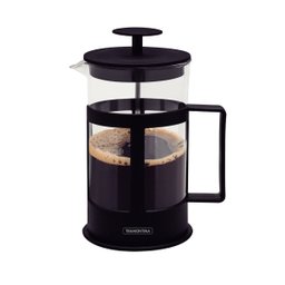 Cafeteira Francesa Tramontina em Vidro e Polipropileno Preto 1 L - 2
