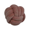 Ver imagem 1 de Almofada Nó De Veludo Rose 17cmx17cm17cm