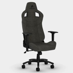 Cadeira Gamer Corsair T3 Rush Preta Acinzentada - 1