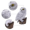 Ver imagem 4 de Coruja Luminaria Solar Kit 5 Uni Luz Led Iluminaçao Decorativa Quintal Casa Jardim Multiuso Resisten