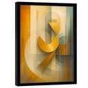 Ver imagem 3 de Quadro Decorativo Abstrato Elementos Artísticos