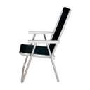 Ver imagem 7 de Cadeira de Praia Dobravel Alta Conforto Sannet 120kg Mor Cor Preta