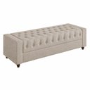 Ver imagem 1 de Puff Baú Calçadeira 140cm Heste Linho Nobre Bege - Sallar Home