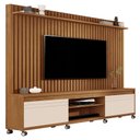 Ver imagem 2 de Estante Home para Tv até 65 Polegadas Orion 220cm Freijó com Offwhite - Rede Móveis