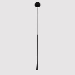 Pendente Led Aluminio Preto 7w 3000k Marionete - 3