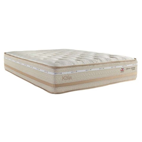 Conjunto Queen Box Sommier + Colchão Koln 1,58x1,98 Molas Maxspring Herval