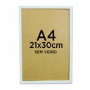 Ver imagem 1 de Moldura Quadro A4 21x30 Diploma Certificado Foto sem Vidro