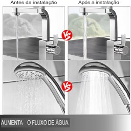 Bomba Pressurizadora 13mca 160w até 4 Pontos Agua Fria e Quente 220v - Torneira, Ducha e Chuveiro - 5