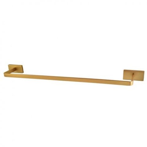 Porta Toalha Barra Banho Dom Dourado Fosco - Perflex