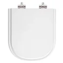 Ver imagem 1 de Assento Sanitario Poliester com Amortecedor Flox Branco para Vaso Fiori