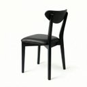 Ver imagem 3 de Cadeira de Jantar Floripa Madeira Maciça Estofada Prime Di Franco Madeira Preto Courino Preto