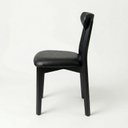 Ver imagem 7 de Cadeira de Jantar Floripa Madeira Maciça Estofada Prime Di Franco Madeira Preto Courino Preto