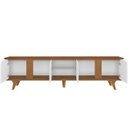 Ver imagem 5 de Rack Bancada para Tv 60 Pol 217 Cm 11097 Cedro Branco Dcasa