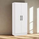 Ver imagem 2 de Armario Multiuso 2 Portas 137x57 Cm N409 Kappesberg Branco