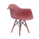Ver imagem 2 de Conjunto 6 Cadeiras Eames com Braço Rodonita Pés em Polipropileno
