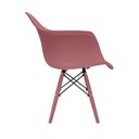 Ver imagem 4 de Conjunto 6 Cadeiras Eames com Braço Rodonita Pés em Polipropileno