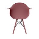 Ver imagem 5 de Conjunto 6 Cadeiras Eames com Braço Rodonita Pés em Polipropileno