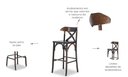 Ver imagem 5 de Banqueta Prime Wood de Madeira