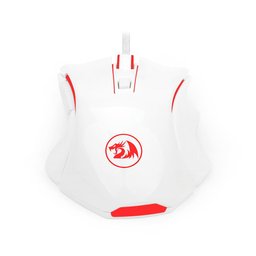 Mouse Gamer Redragon Nothosaur Lunar White Com LED Multicolor - M606W - 4