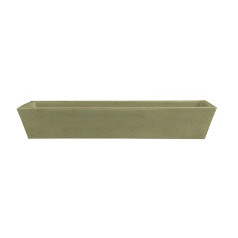 Vaso Planta Horta Jardineira Suculenta Temperos Hortaliças Floreira Rasa 100cm Polietileno BGPLASTIC
