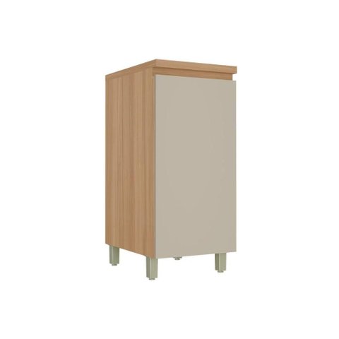 Módulo Cozinha Nesher Rainha c/1 Porta 40cm Nature/Greige Nesher