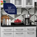 Ver imagem 6 de Cozinha Completa em Aço Topázio 14 Portas 3 Gavetas com Vidro Branco - Telasul