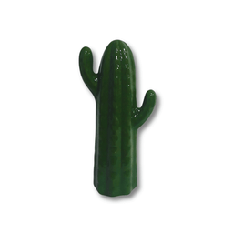 Decoração Casa e Jardim Cacto em Cerâmica Verde Esmaltado - 1