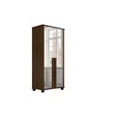 Ver imagem 3 de Sapateira/Multiuso/Organizador/ Armário REQ 2 portas Com Espelho Modelo Retrô Puxador Externo em MDF