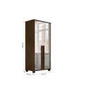 Ver imagem 2 de Sapateira/Multiuso/Organizador/ Armário REQ 2 portas Com Espelho Modelo Retrô Puxador Externo em MDF