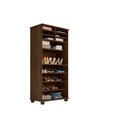 Ver imagem 4 de Sapateira/Multiuso/Organizador/ Armário REQ 2 portas Com Espelho Modelo Retrô Puxador Externo em MDF