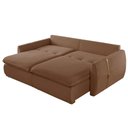 Ver imagem 4 de Sofá Cama 210 Cm Braço 15 Cm Retrátil e Reclinável Inova Meu Sofá Online