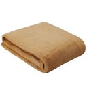 Ver imagem 2 de Cobertor Casal Manta Microfibra Fleece Bege