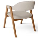 Ver mais imagens de Kit 04 Cadeiras de Jantar e Estar Living Estofada Nadja L02 Linho Bege - Lyam Decor