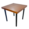 Conjunto de Mesa Jantar 80x80 Ibiza com 4 Cadeiras Marrom - 2