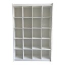 Ver imagem 1 de Estante Colmeia Organizadora Lojas e Comércios 100% Mdf Branco - Suprema Móveis