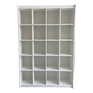 Estante Colmeia Organizadora Lojas e Comércios 100% Mdf Branco - Suprema Móveis