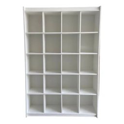 Estante Colmeia Organizadora Lojas e Comércios 100% Mdf Branco - Suprema Móveis - 1