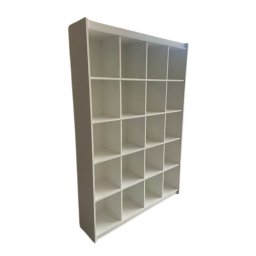 Estante Colmeia Organizadora Lojas e Comércios 100% Mdf Branco - Suprema Móveis - 2