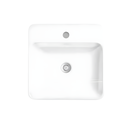 Ver imagem 1 de Cuba para Banheiro de Encaixe Retangular com Mesa e Furo Vox Kohler Branca 31x40cm | 28558BR-1-0 Bra