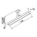 Ver imagem 5 de Lustre Pendente Newline Sobrepor III IN40336 G13 Bivolt Preto