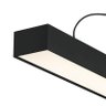 Lustre Pendente Newline Sobrepor III IN40336 G13 Bivolt Preto - 3